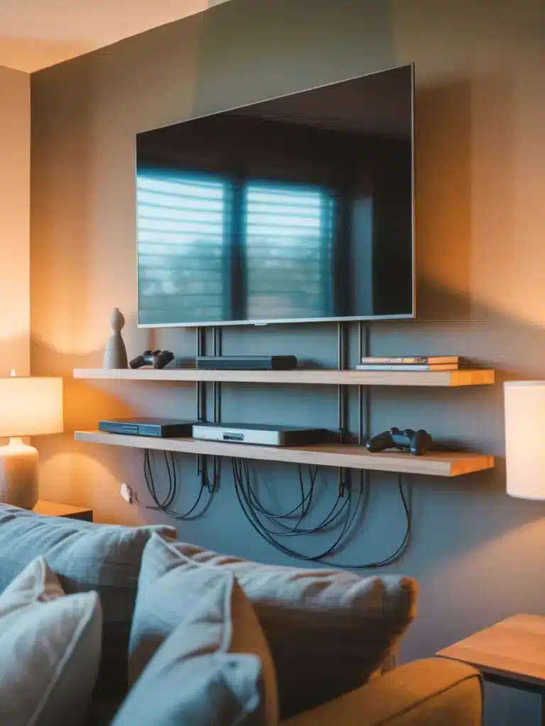 Wall-Mounted Entertainment