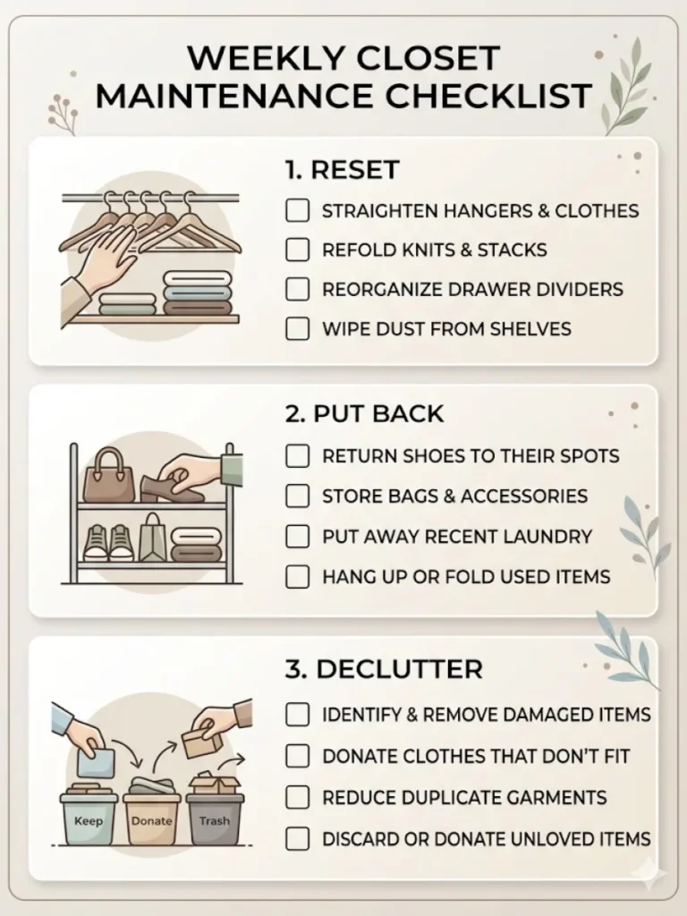 Maintain Your Closet Without Losing Your Mind