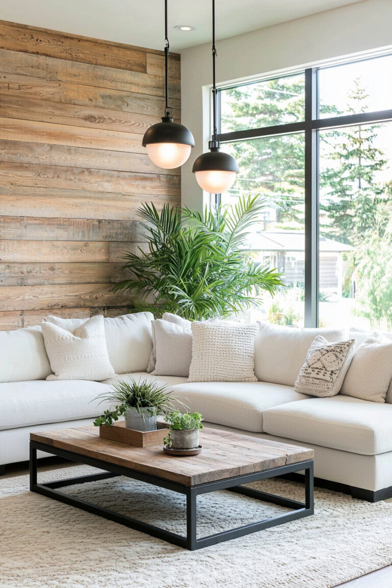 25 Rustic Modern Living Room Ideas That Feel Chic and Warmly Inviting