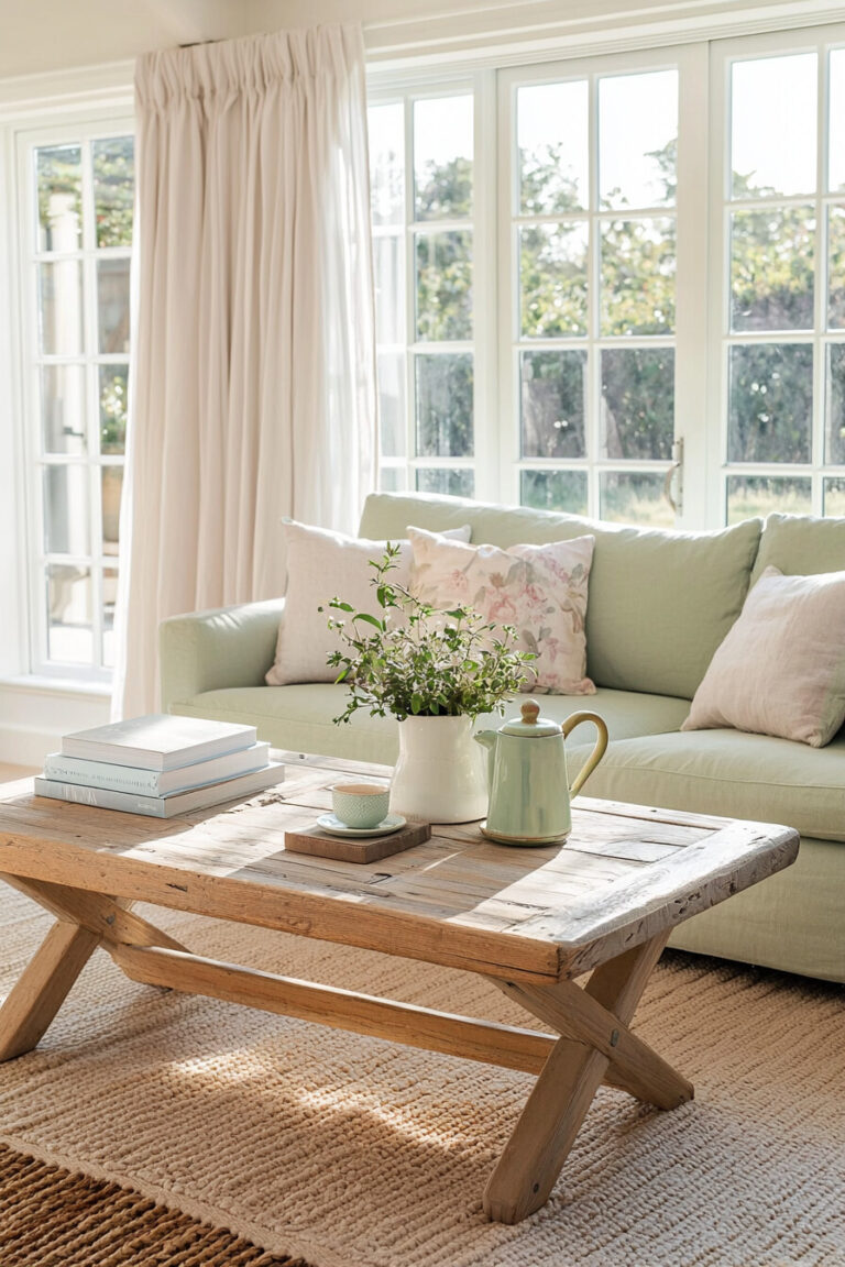 25 Cottagecore Living Room Ideas That Feel Beautifully Styled and Worth Every Save