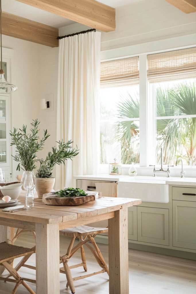25 Coastal Farmhouse Kitchen Ideas That Balance Both Styles Perfectly