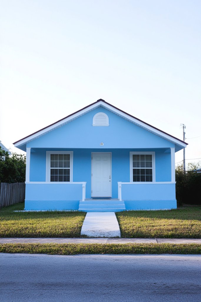 17 Blue Exterior Paint Colour Ideas That Feel Classic and Beautifully Coastal