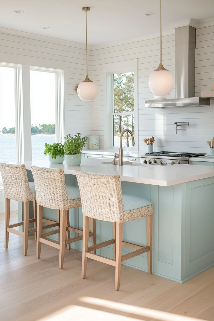 25 Coastal Kitchen Ideas That Feel Breezy (Not Like a Seaside Gift Shop)
