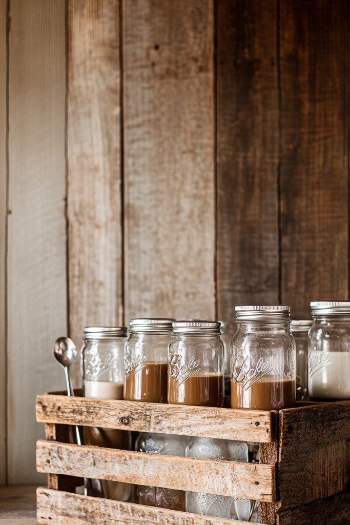 20 Farmhouse Coffee Bar Ideas That Feel Warm and Authentically Styled