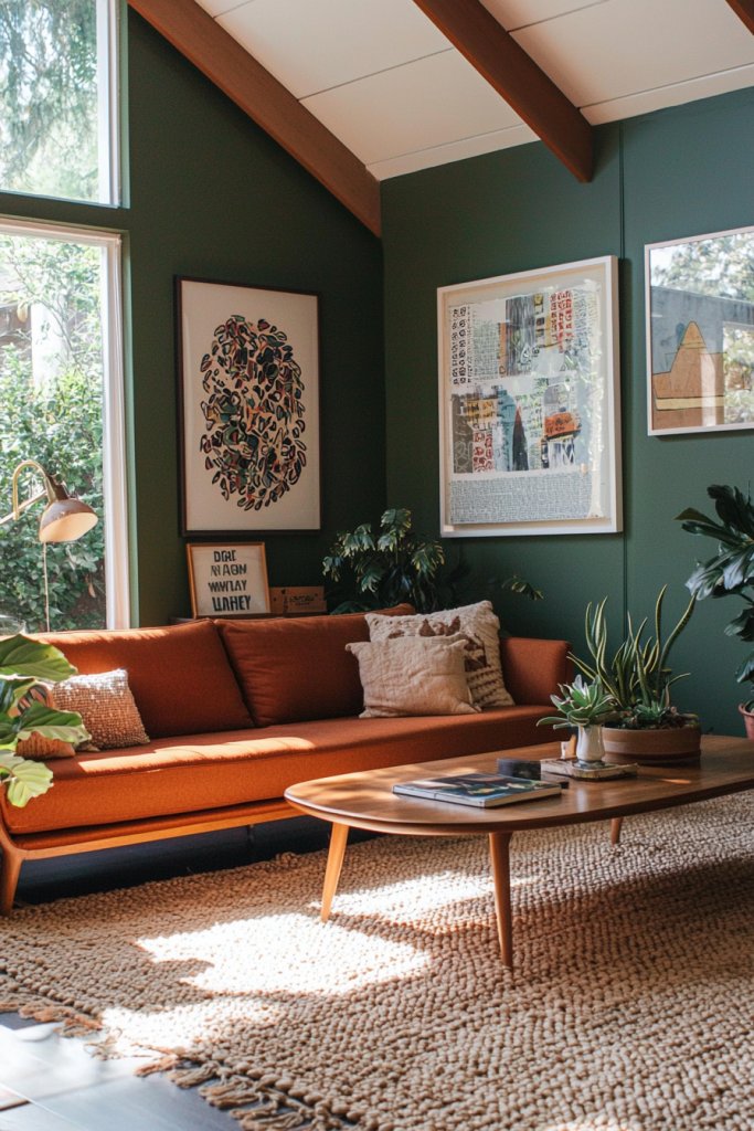 23 Mid-Century Modern Living Room Ideas That Feel Retro (Not Like a Film Set)