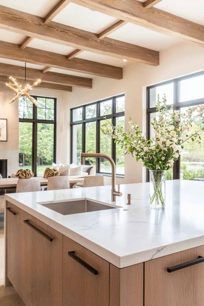 23 Modern Farmhouse Kitchen Ideas That Feel Warm and Fresh (Not Too Rustic)