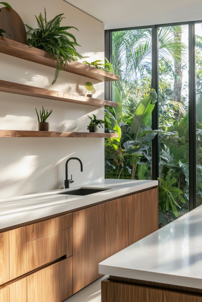24 Organic Modern Kitchen Ideas That Feel Warm and Naturally Harmonious