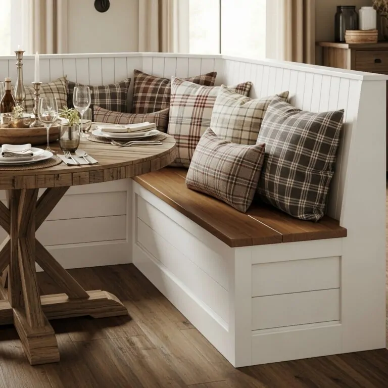 Farmhouse Style Banquette