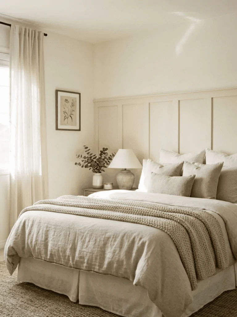 Cozy Guest Bedroom with Board and Batten