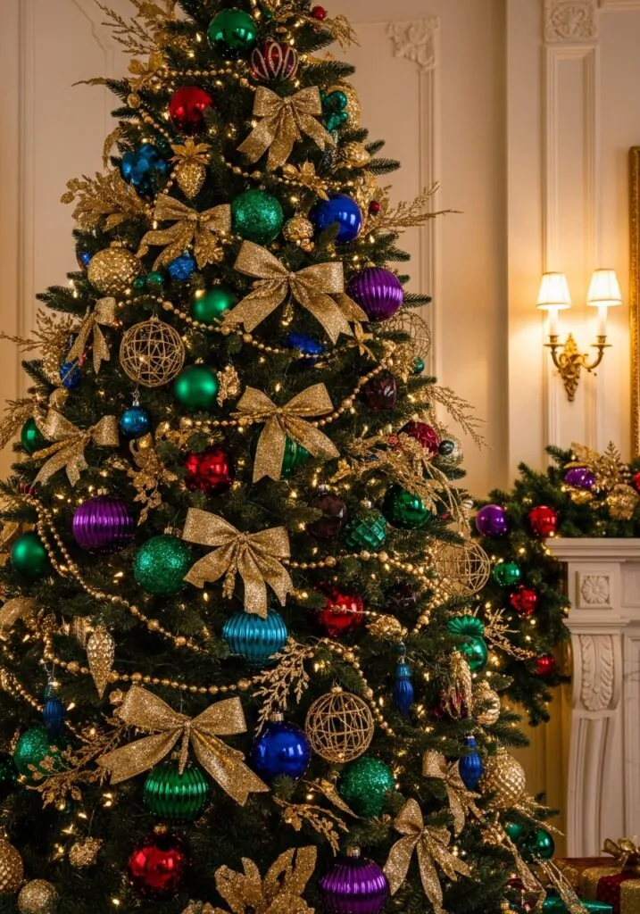 Jewel-Tone Luxury Tree