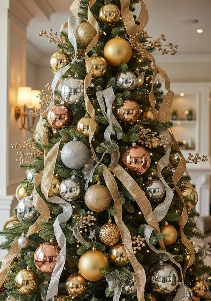 Glamorous Metallic Tree