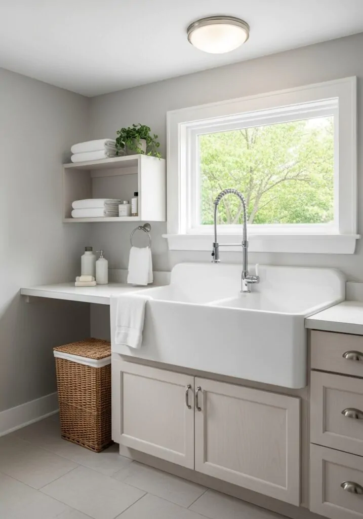 Classic Utility Sink Setup