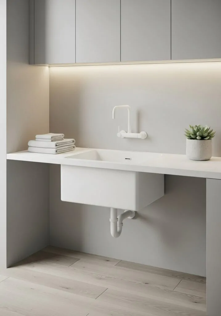 Wall-Mounted Sink