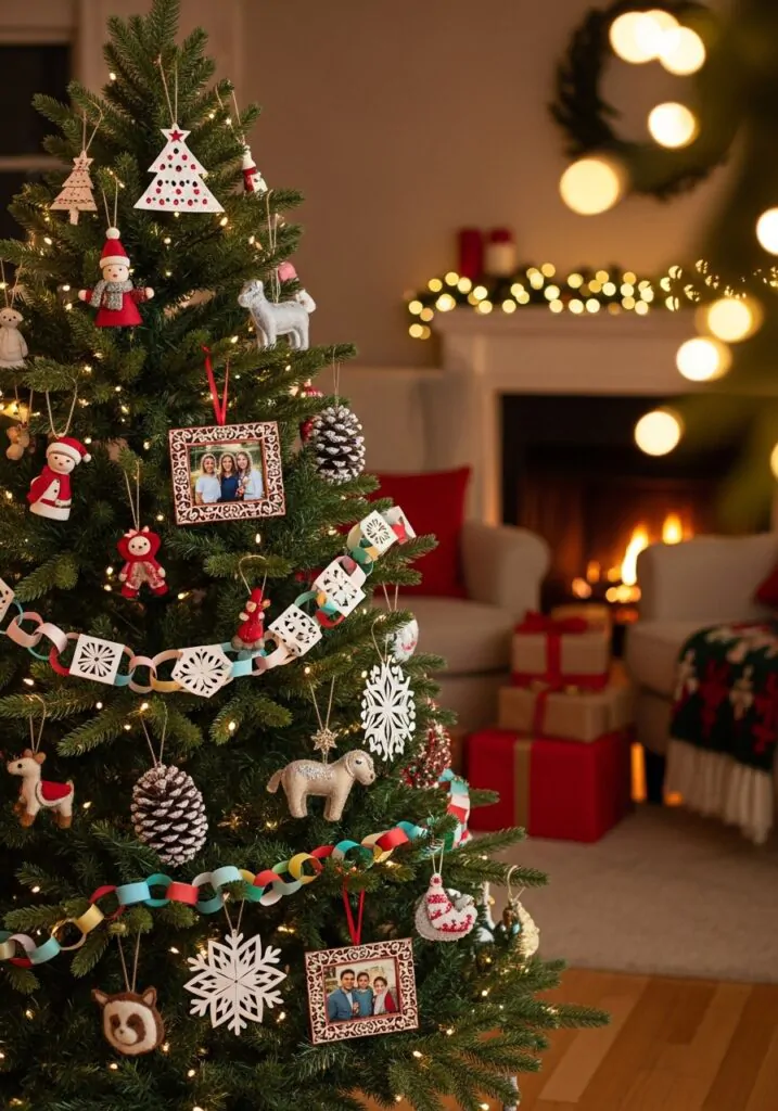 DIY Handmade Ornament Tree