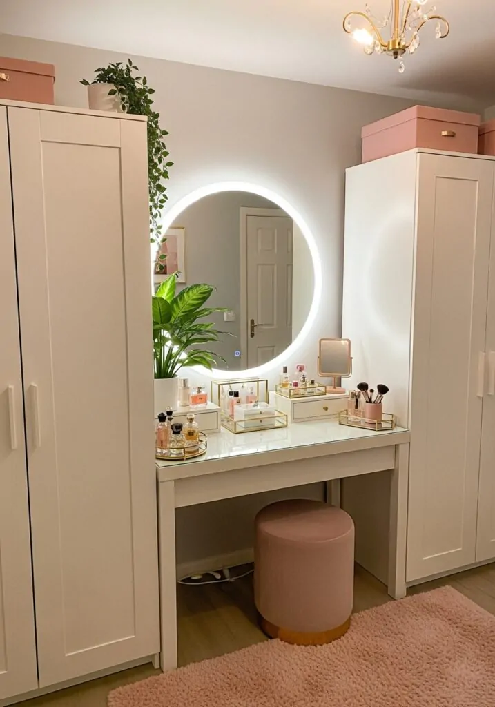 DIY IKEA Dressing Room Setup