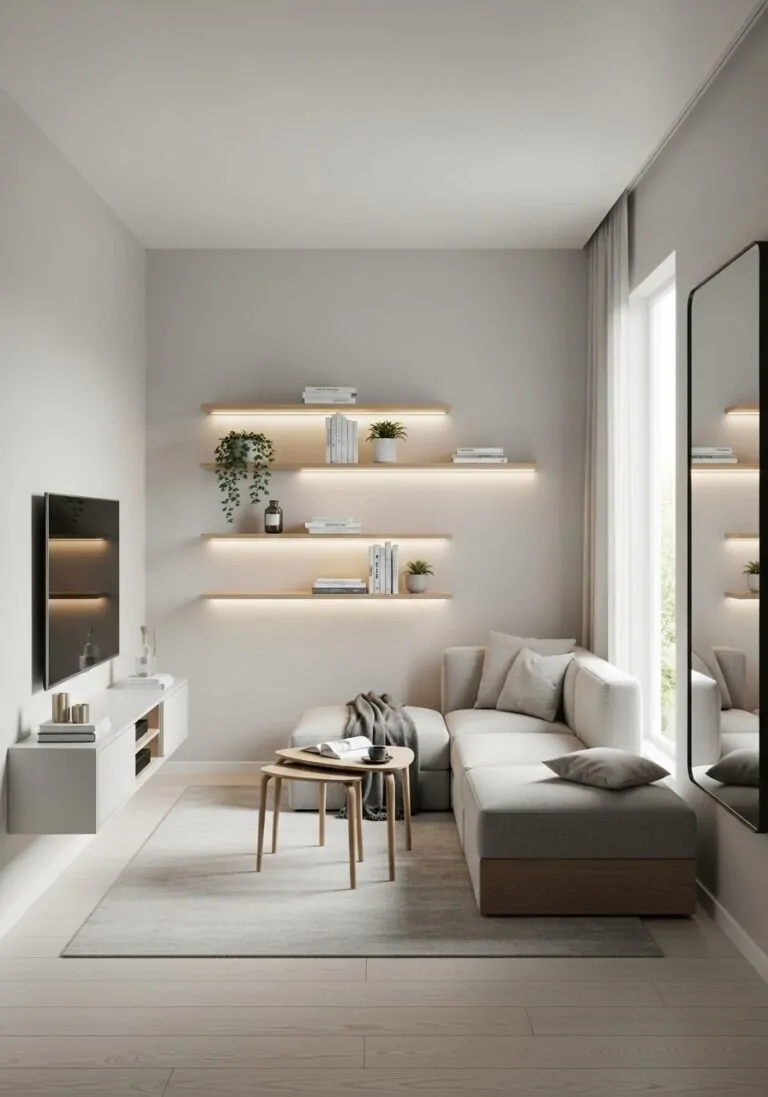 Designing for Small Spaces: Minimalist Small Living Room Hacks