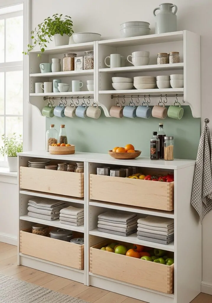 Customized Kitchen Storage