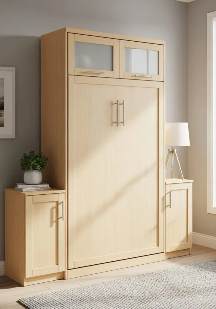 Murphy Bed Cabinet for Studio Apartments