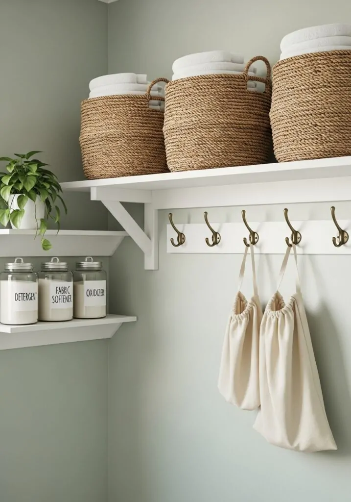 Add Hooks, Baskets, and Labels