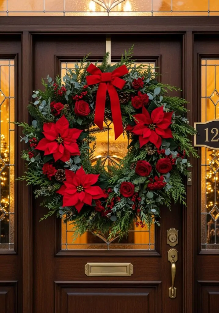 Floral Holiday Wreaths