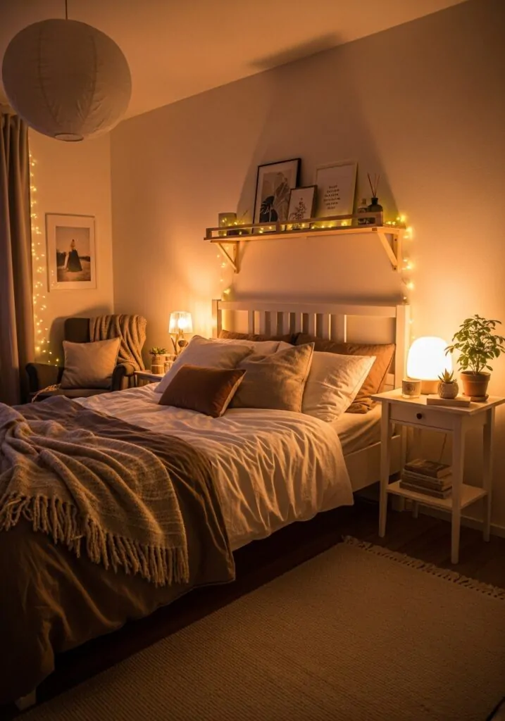 Cozy IKEA Bedroom Setup