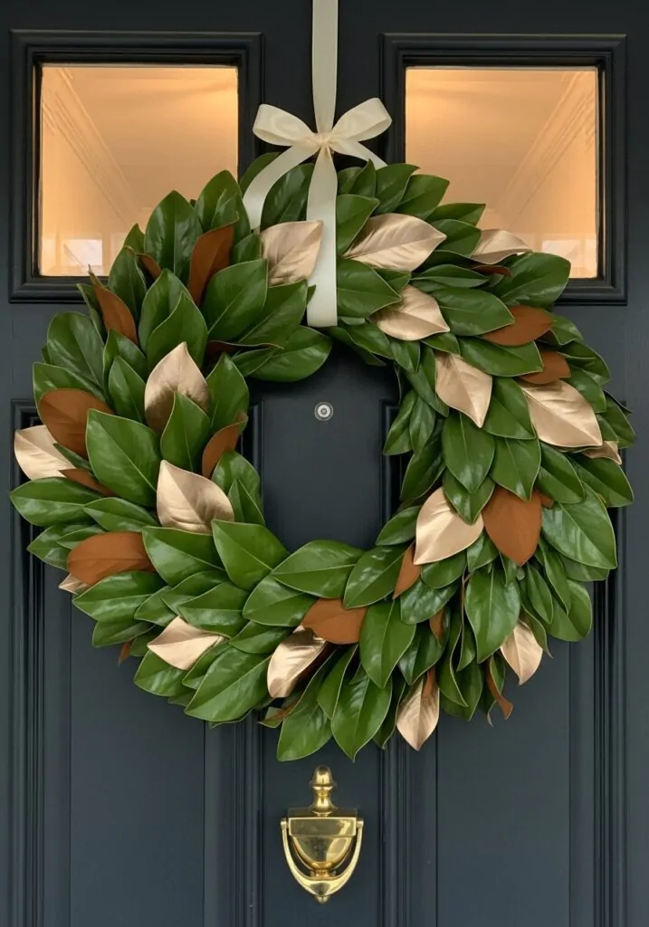 Elegant Magnolia Leaf Wreaths
