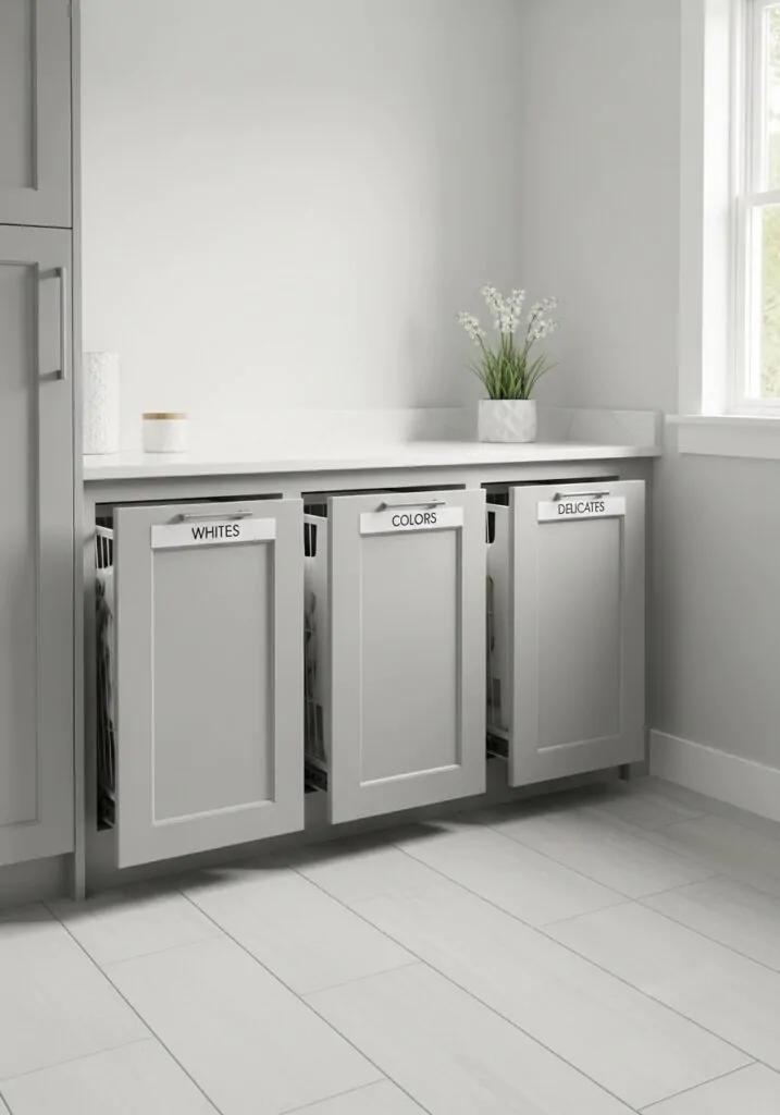 Incorporate Pull-Out Hampers