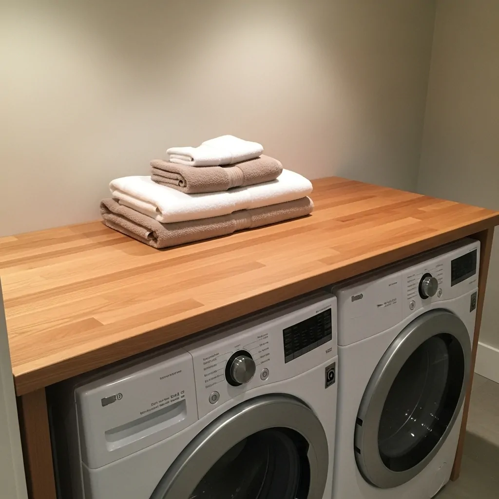 Built-In Countertop Over Machines