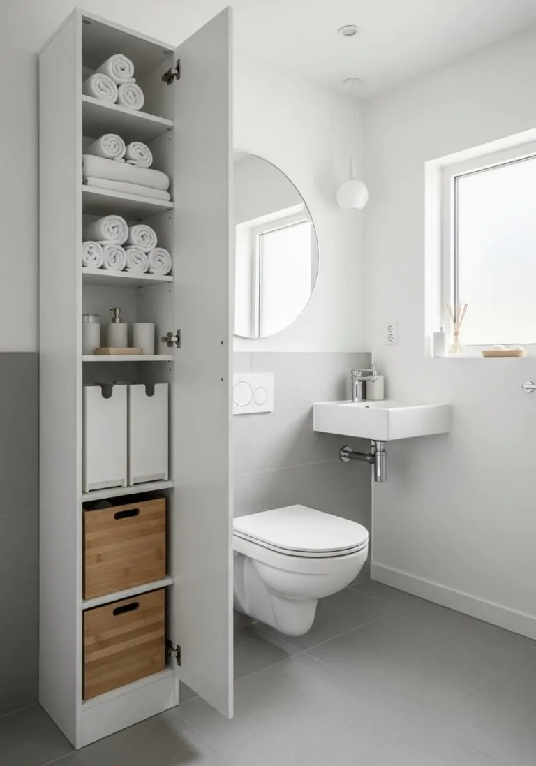 Add Over-the-Toilet Cabinets