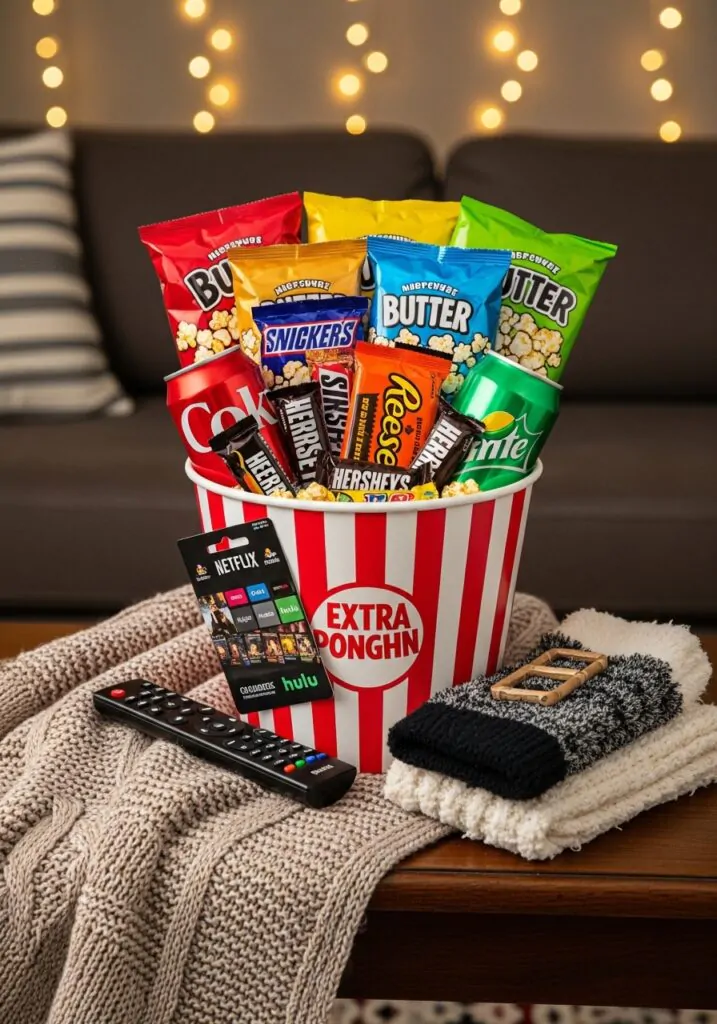 Cozy Movie Night Basket