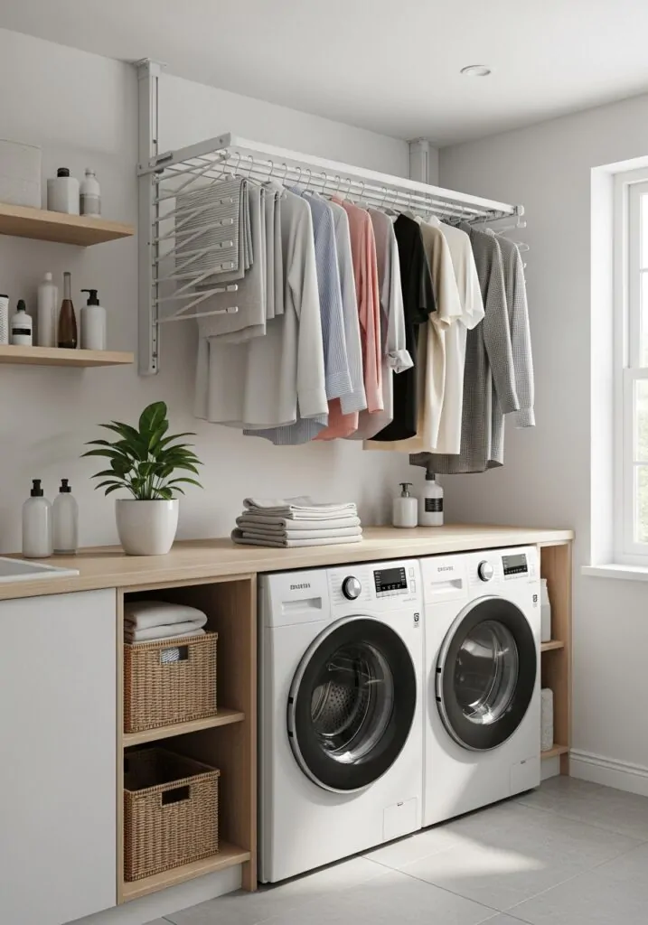 Keep Countertops Clear with Wall-Mounted Drying Racks