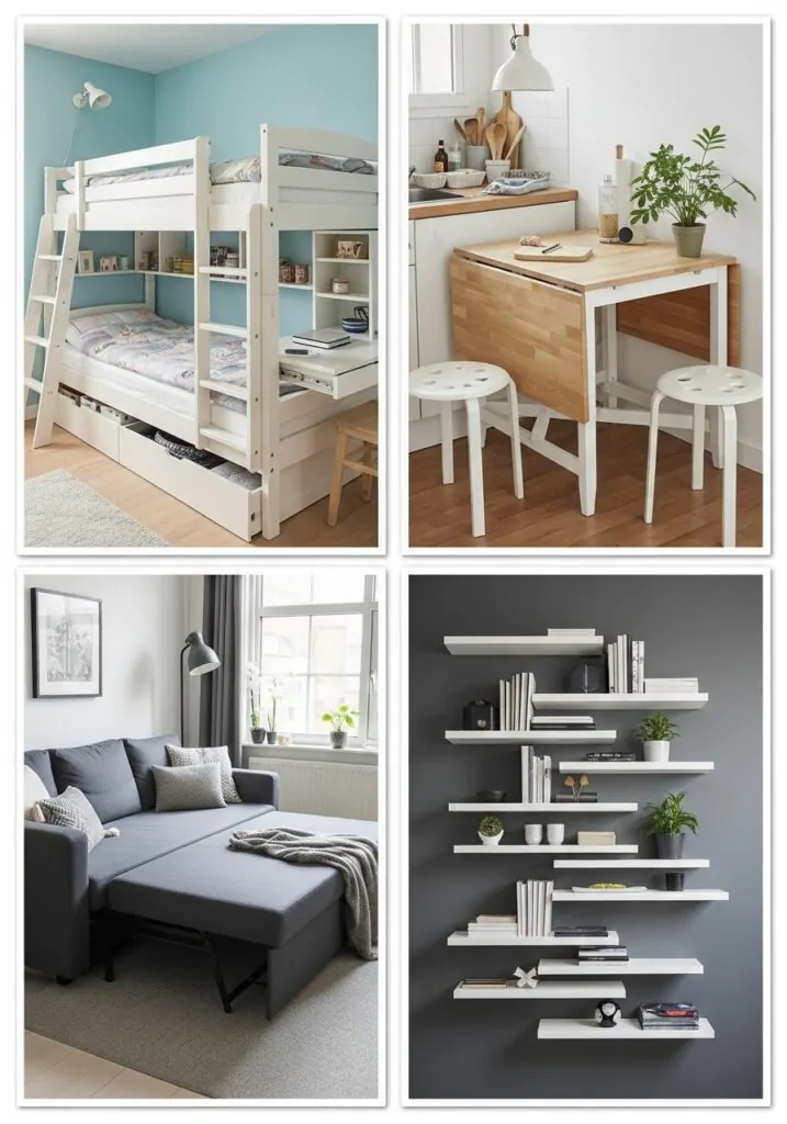 Small Space IKEA Hacks That Maximize Functionality