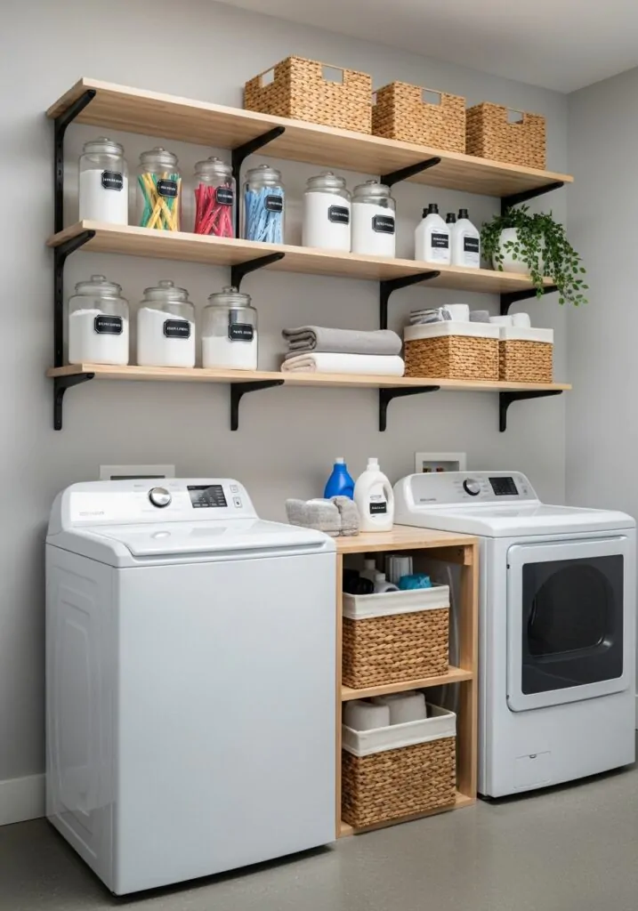 Install Adjustable Shelving