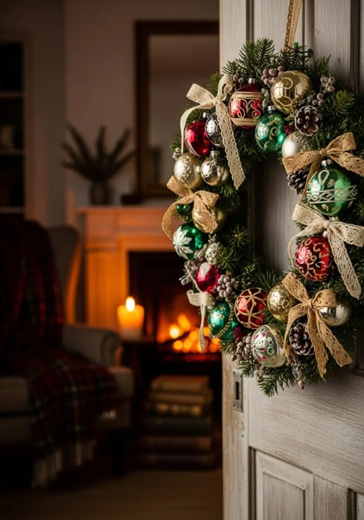 Vintage-Inspired Christmas Wreaths