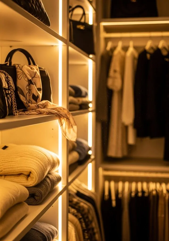 Closet Lighting That Feels Magical