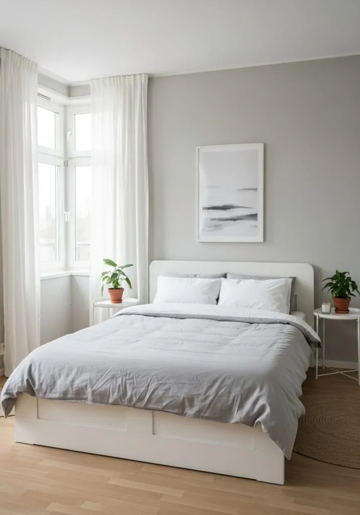 Minimalist IKEA Bedroom Decor