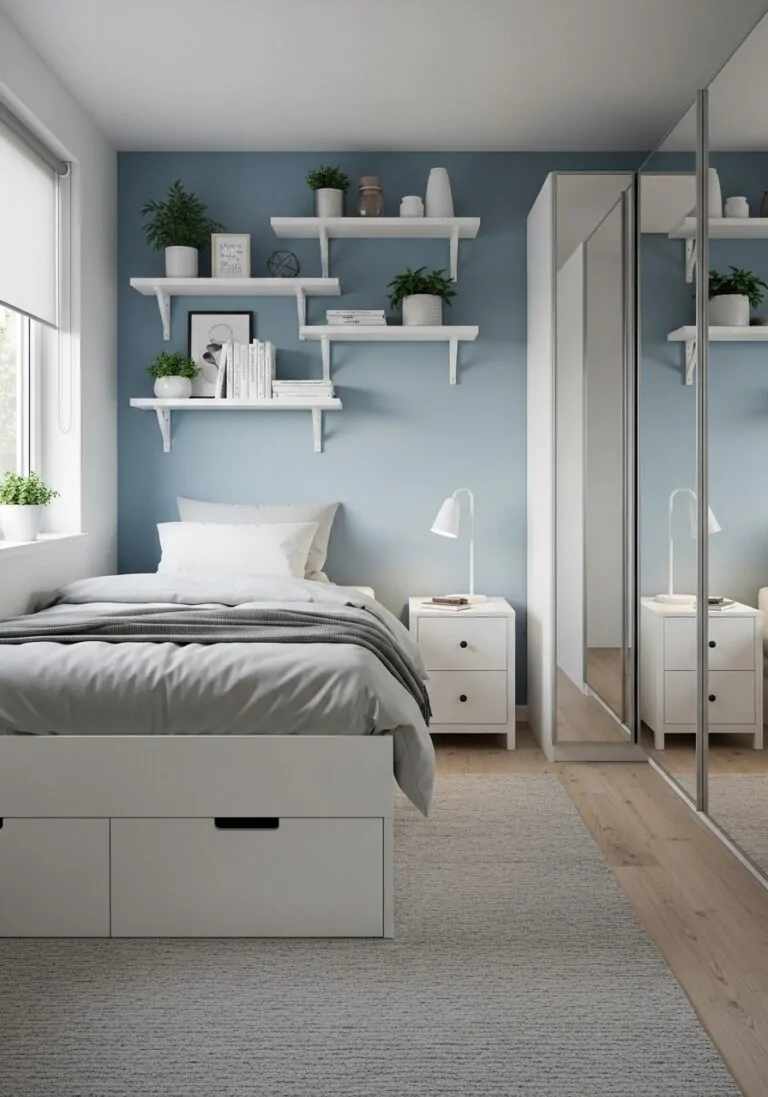 Small IKEA Bedroom Design Ideas