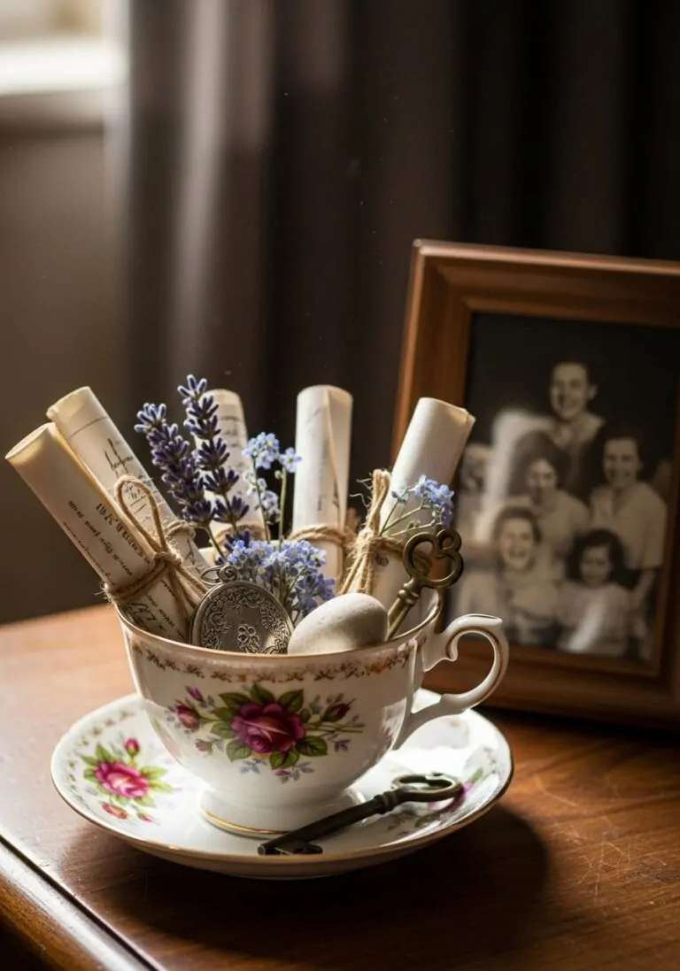 teacup crafts idea
