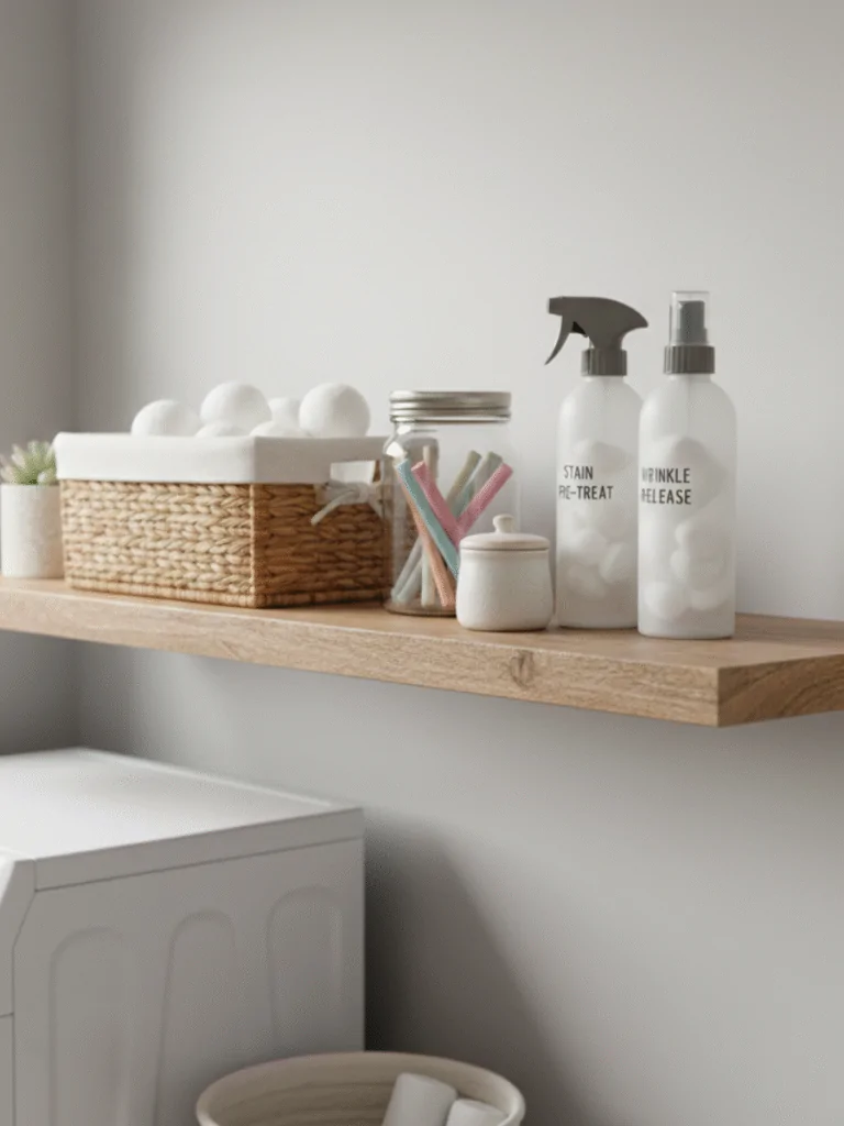 Hide Laundry Supplies in Stylish Containers
