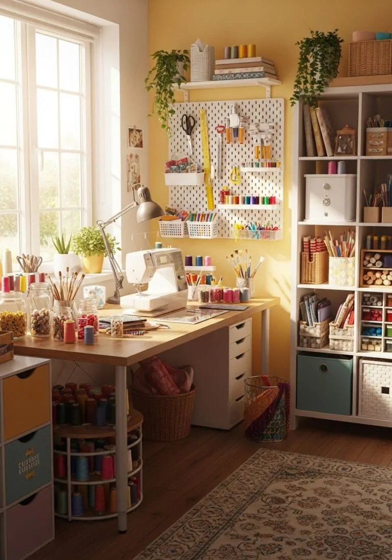 Create a Cozy Hobby Room