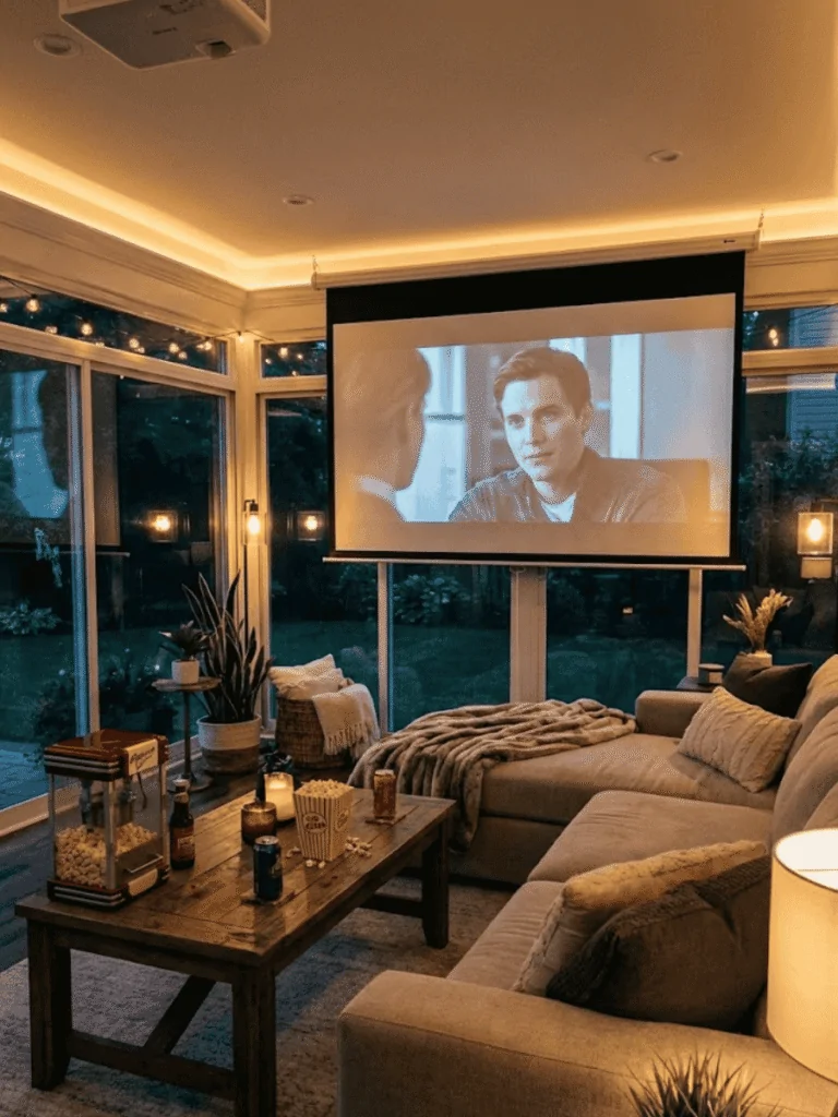 Entertainment Lounge Sunroom