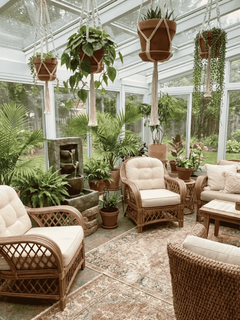 Indoor–Outdoor Garden Sunroom