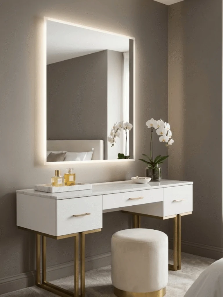 Modern Vanity Table Ideas for a Clean, Luxe Look
