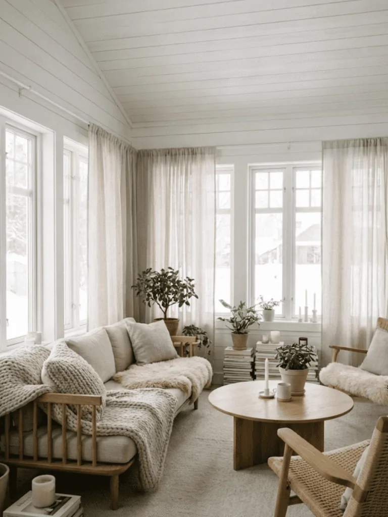 Scandinavian Sunroom