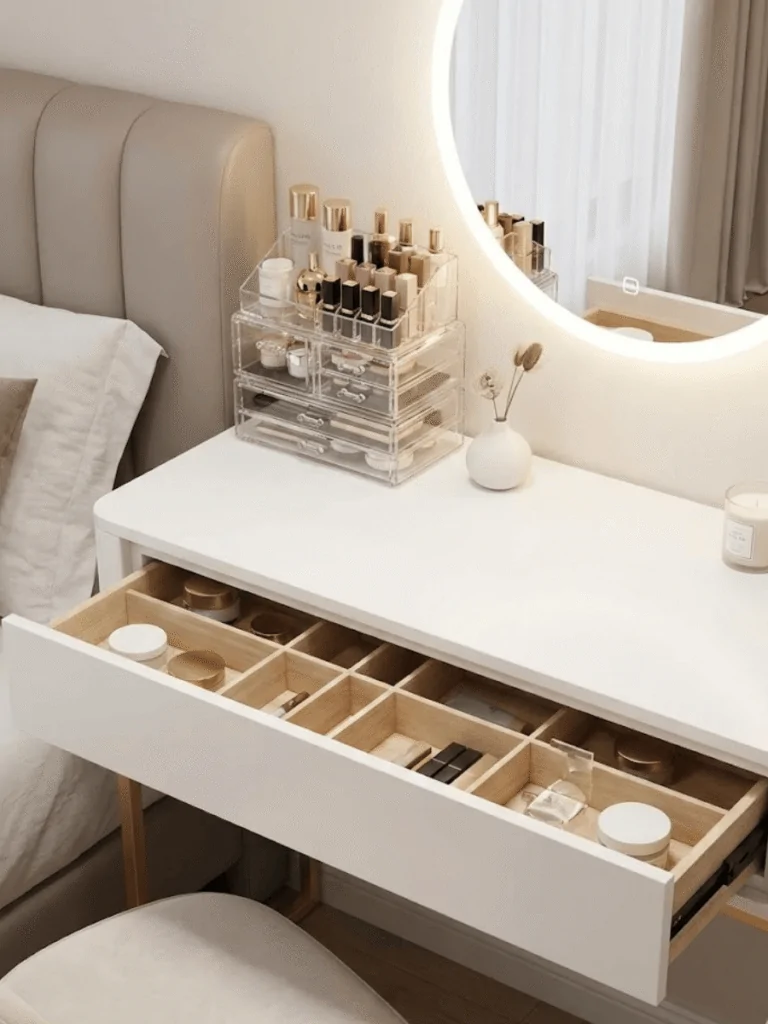 Smart Storage Ideas to Keep Your Vanity Cute and Clean