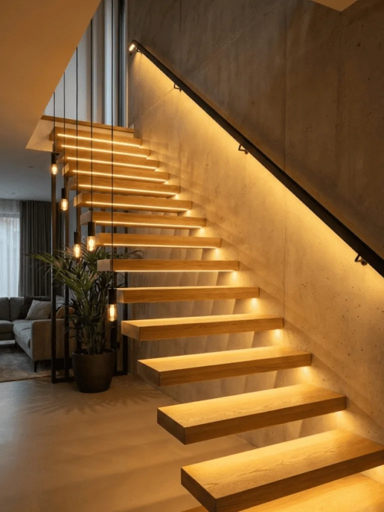 Staircase Lighting Ideas That Change Everything