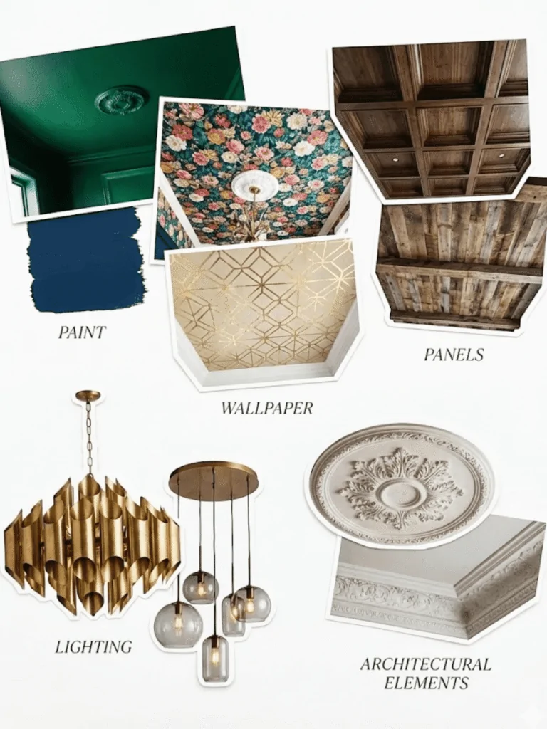 Bold Ceiling Ideas (Yes, the Ceiling)