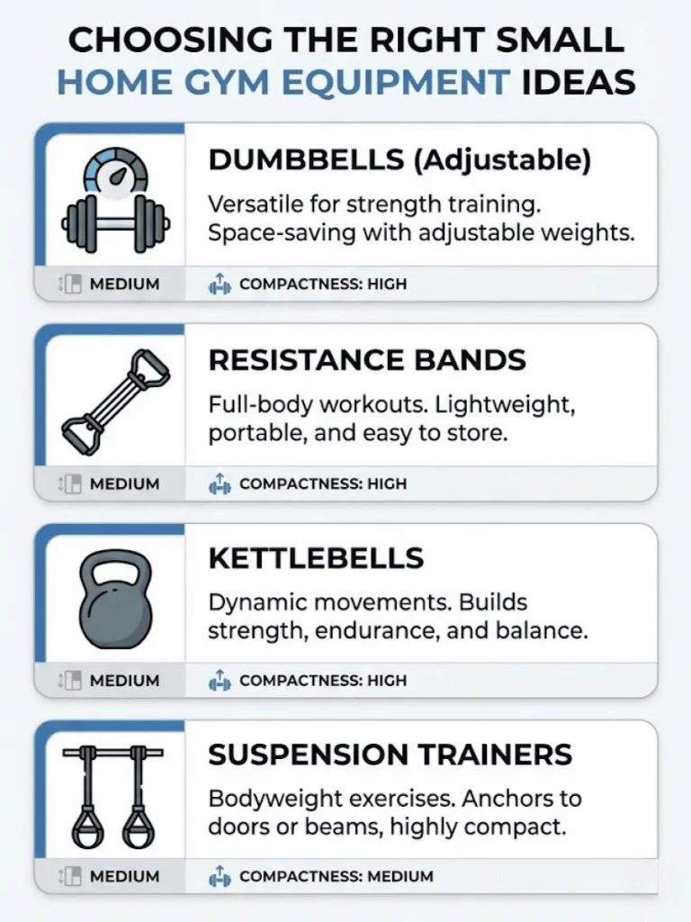 Choosing the Right Small Home Gym Equipment Ideas