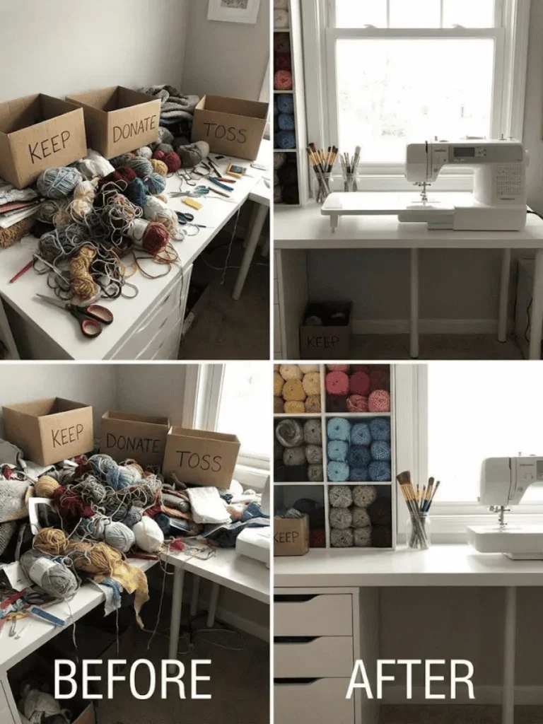 Declutter Before You Organize