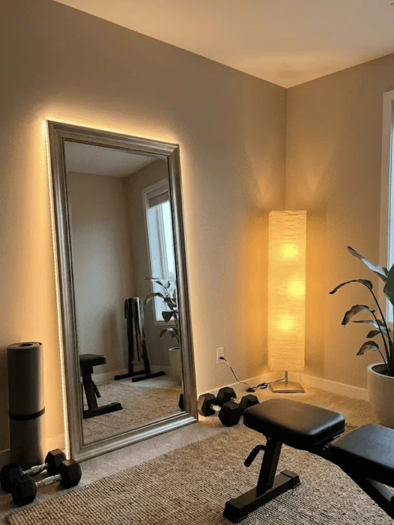 Lighting That Screams Luxury Gym